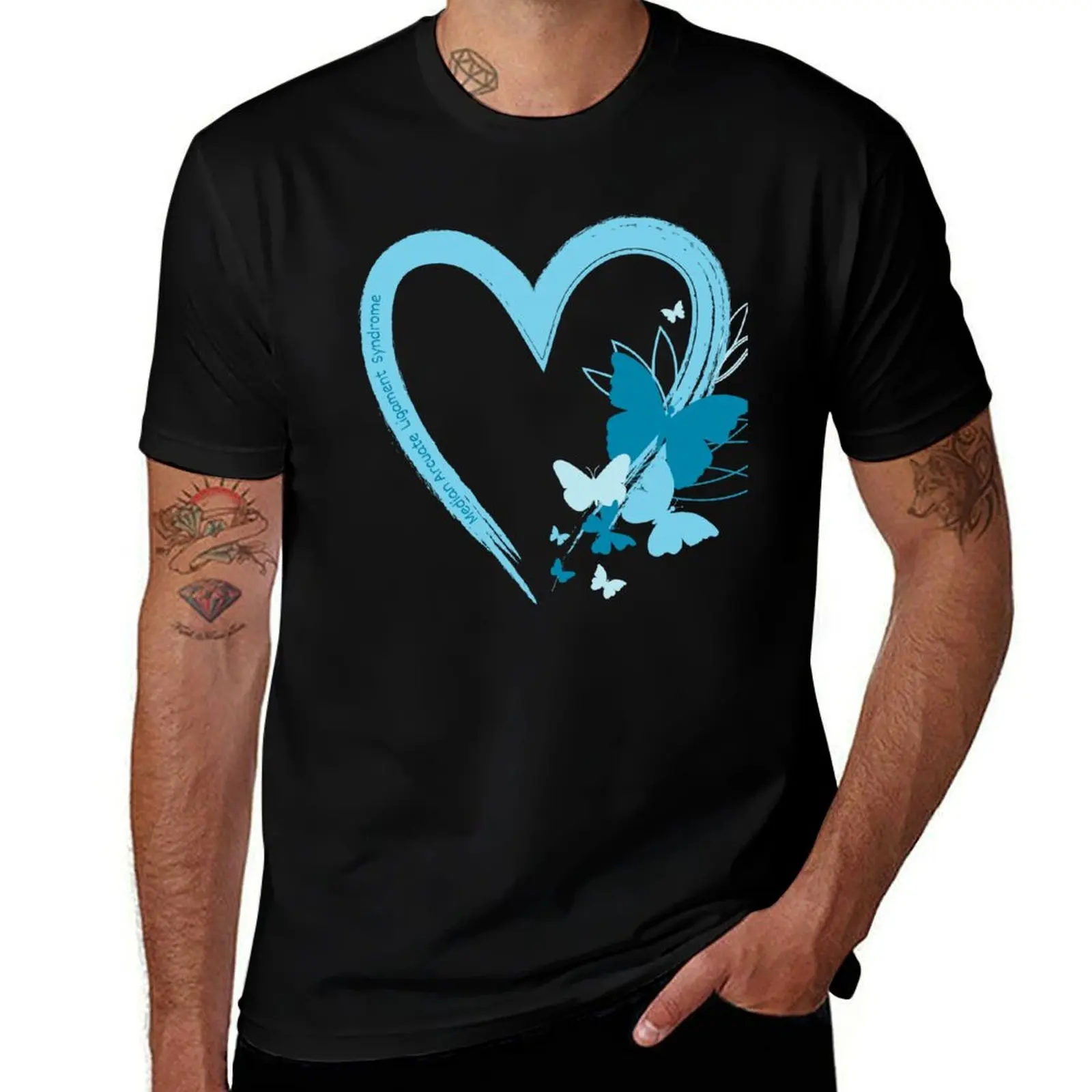 

Butterfly Heart (MALS) T-Shirt mens graphic t shirts man t shirts for men man t shirt cotton T-Shirt