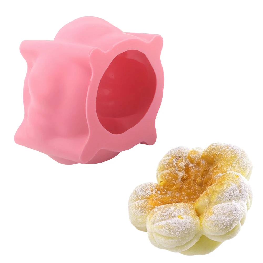 Single Cavity Popcorn Design Silicone Cake Molds Chocolate Mould Food Grade Bakeware DIY Candle Mold Dessert Baking Tools