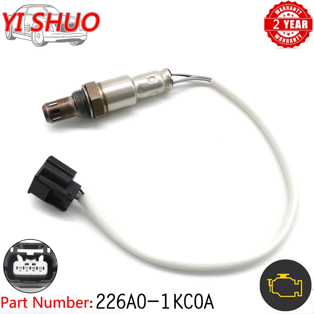 

XUAN Oxygen O2 Sensor Probe Lambda Air Fuel Ratio Sensor 226A0-1KC0A For NISSAN Micra JUKE 370Z NOTE PATHFINDER TEANA Downstream