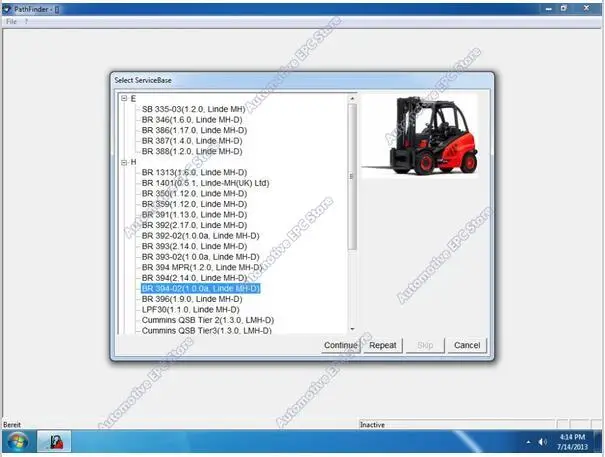 HOT Linde PathFinder v3.6.2.11 [01.2020] forklift truck Diagnostic software diagnostic program online remote install