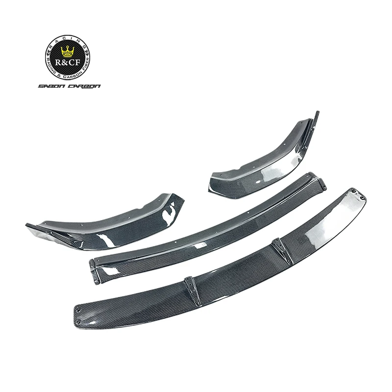 Charger Widebody Front Lip Carbon Fiber Kit Front Bumper Lip Splitter for  Charger 2024