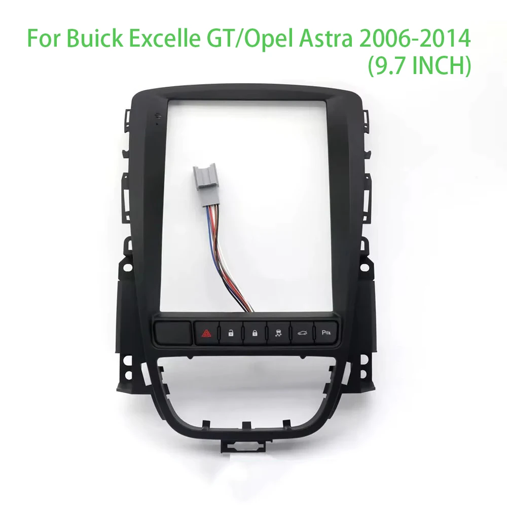 

9,7-дюймовый автомобильный радиоприемник, DVD-плеер, рамка Fascias для Buick Excelle GT/Opel Astra 2006-2014, навигационная панель Android