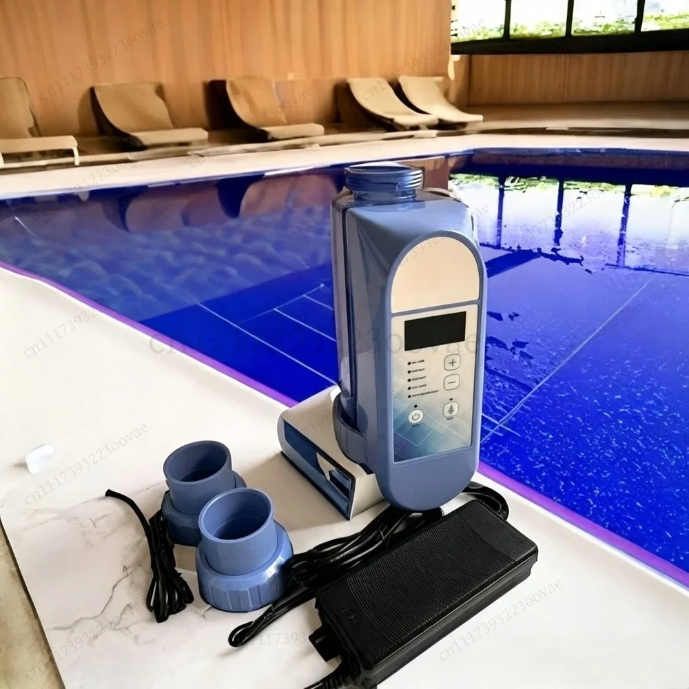 Smart APP Remote Control Pool Salt Chlorinator Electrolytic Saltwater Chlorine Generator System, Replacement Sanitization Parts