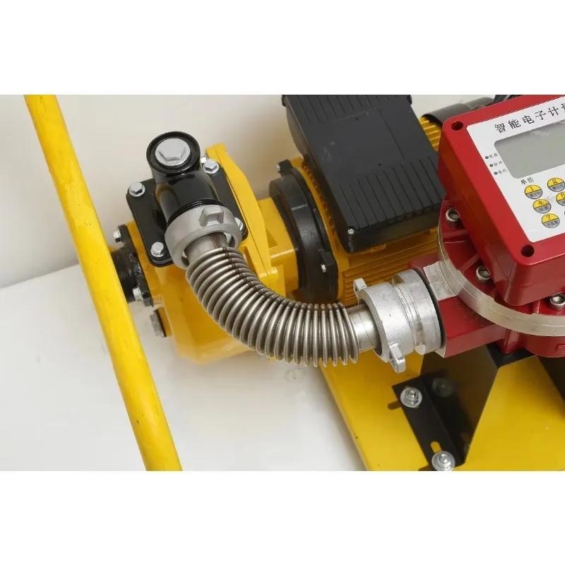 2-Inch 2200W Electric Self-Priming High Flow Oil Extraction Pump D & Gas Tank Truck Oil Unloading Accessory