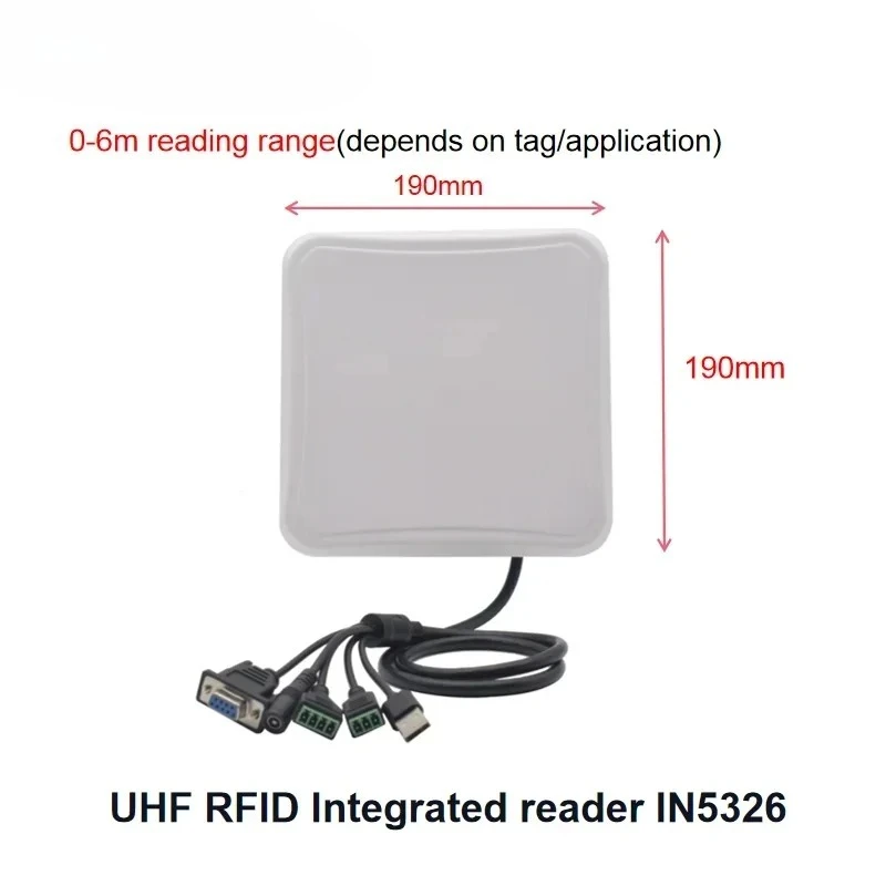 

UHF RFID-считыватель дальнего действия RS232 Wiegand Демонстрационное программное обеспечение C # Система парковки автомобилей Windows