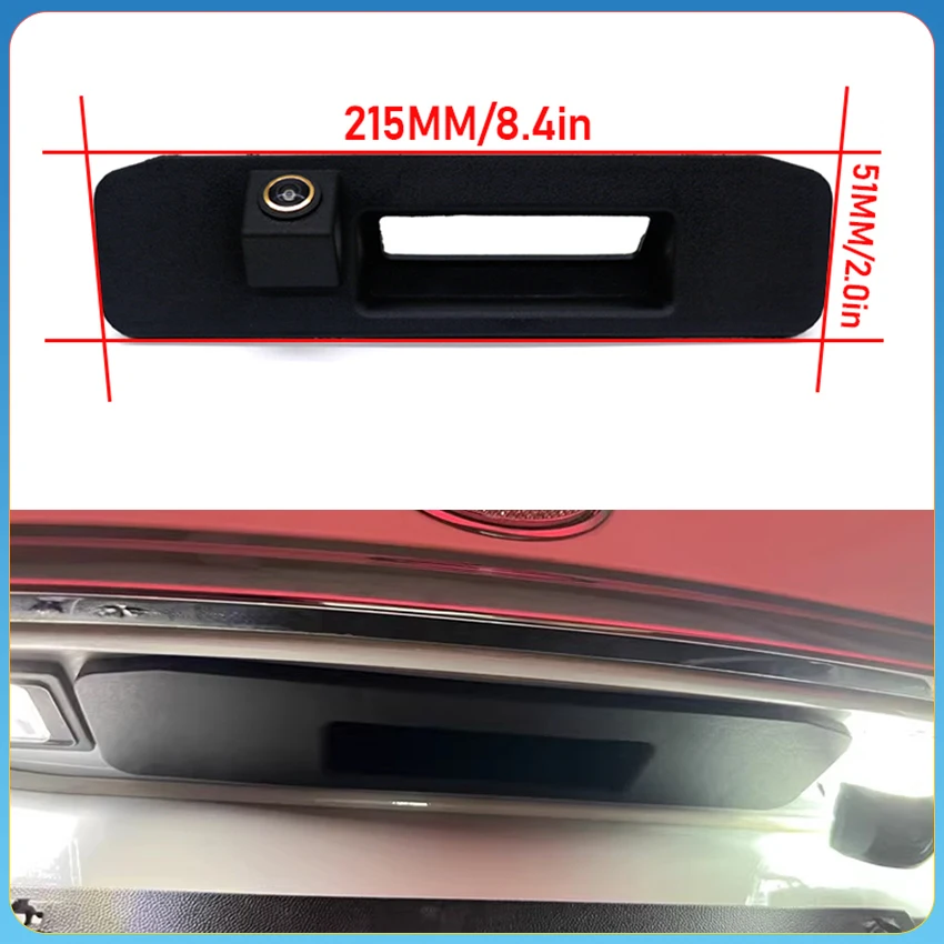 170° Car Trunk Handle Rear View Reverse Camera For Mercedes Benz A M ML GLK GLA GLC GLE Class X204 W166 W176 X156 X253 C253 C292 - Image 2