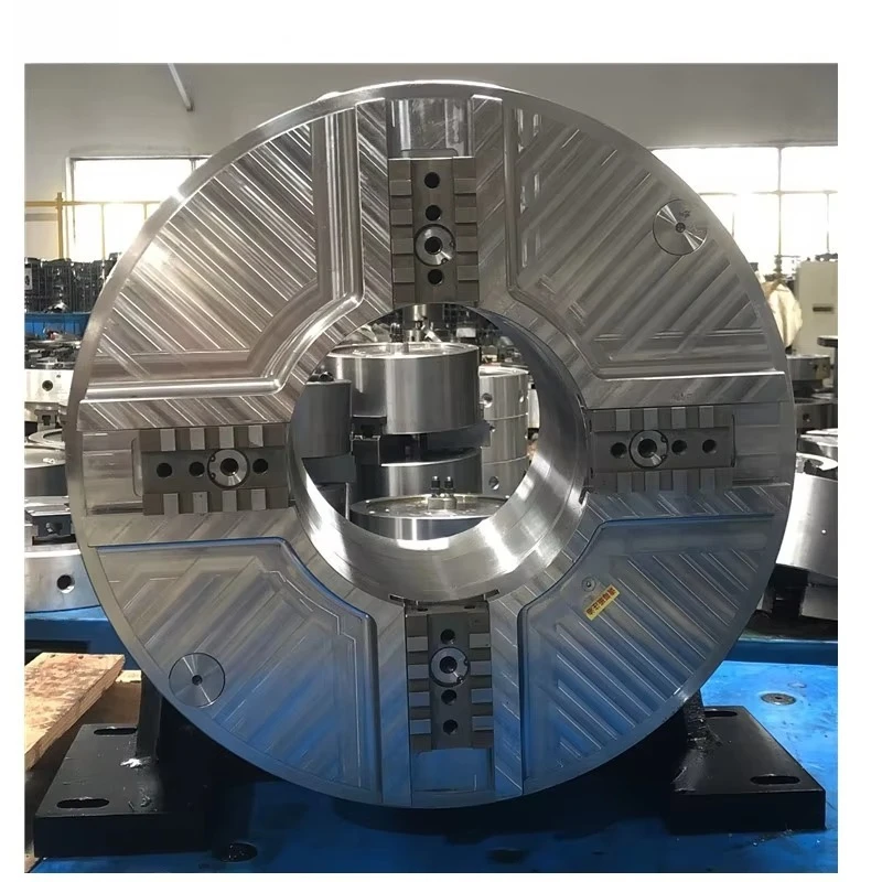 16 Years Experience 110mm Full Stroke Square Hole Latest Designed Rotary Main Lathe Chuck Of Laser Dedicated Pipe Cutter