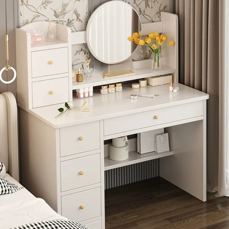 Storage Bedroom Dressing Table Makeup Luxury Modern Beauty Vanity Table Mid Century European Mesa De Maquillaje Home Furniture