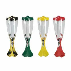 Draft Beer Tower with LED Flashing Light, Beverage Dispenser, Ice Tube, Bar, Club, Restaurant, 3 Liters, BT72