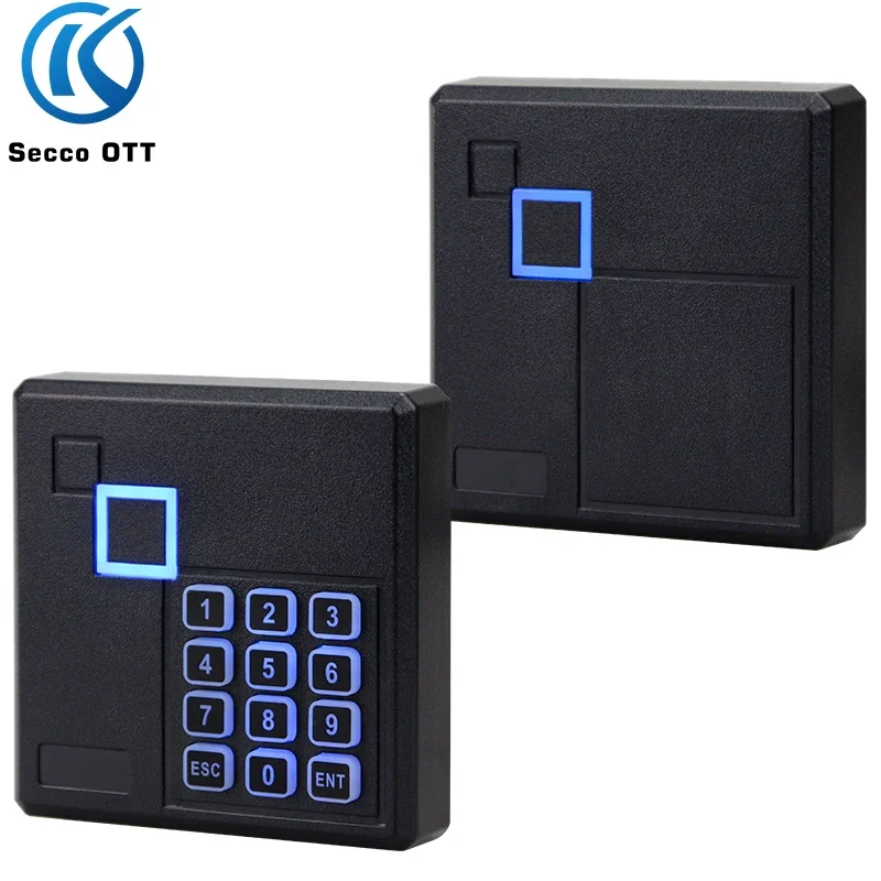 NFC Type 86 Security Access Control Card Reader waterproof RFID Keypad Wiegand 26bit and 34bit Support Proximity Surprise Price