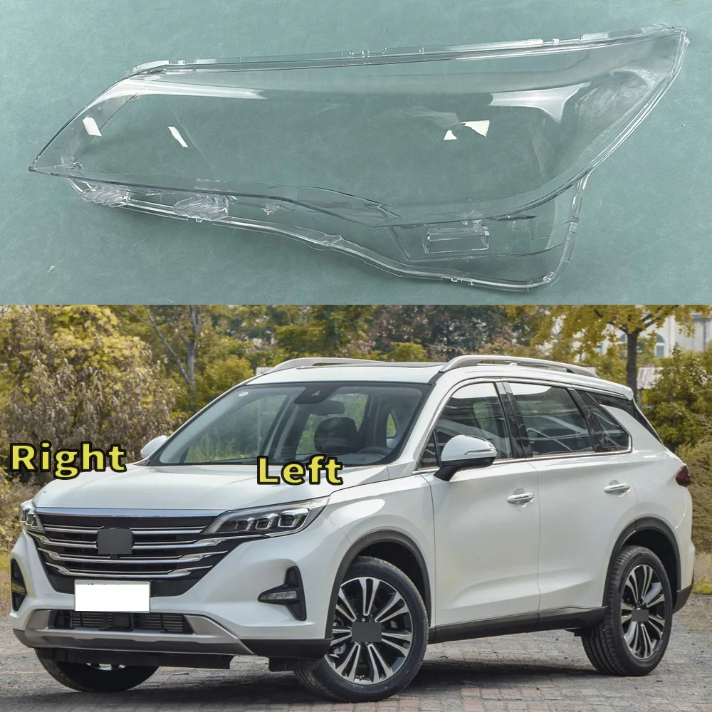 

For Trumpchi GS5 2019 2020 2021 Front Headlight Cover Transparent Mask Headlamp Lamp Shell Replace Original Lampshade Plexiglass