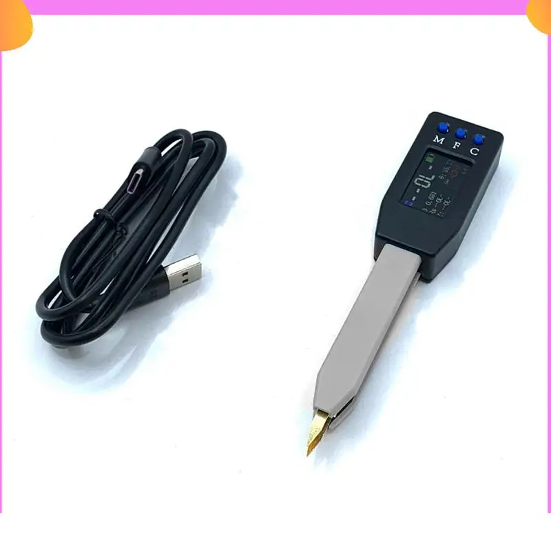 A23P 100S 100Hz/1Khz/10Khz Mini Intelligent Bridge Tweezers LCR SMD ESR Tester Resistance Capacitance Inductance Diode Tester