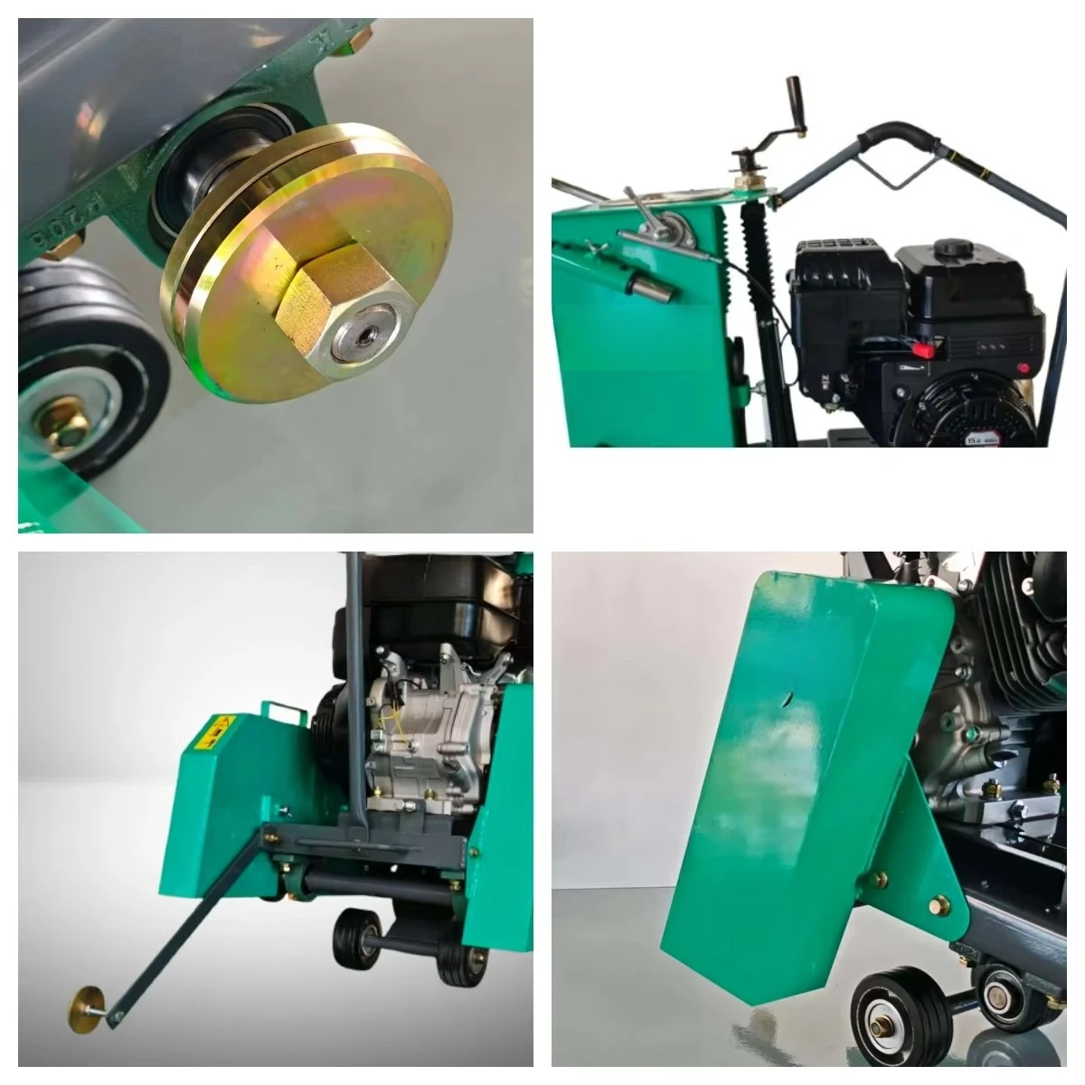 Concrete Road Cutter Machine Engine 50-170mm Cutting Depth Construction