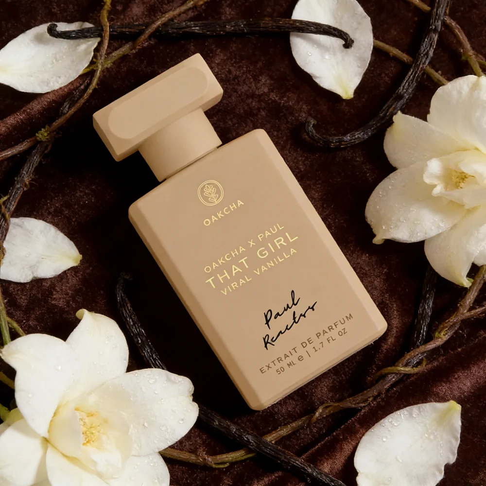 

OAKCHA x PAUL THAT GIRL Viral Vanilla Extrait De Parfum 50ml/1.7oz Unisex Travel Fragrance Sweet Creamy Long Lasting Gift for He