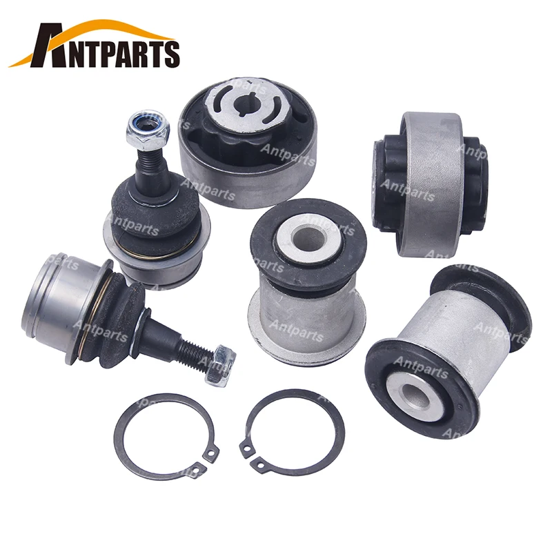 

6Pcs Front Suspension Parts Control Arm Bushing Knuckle Ball Joint For JEEP CHEROKEE KL 2018- 68285991AE 68285992AE