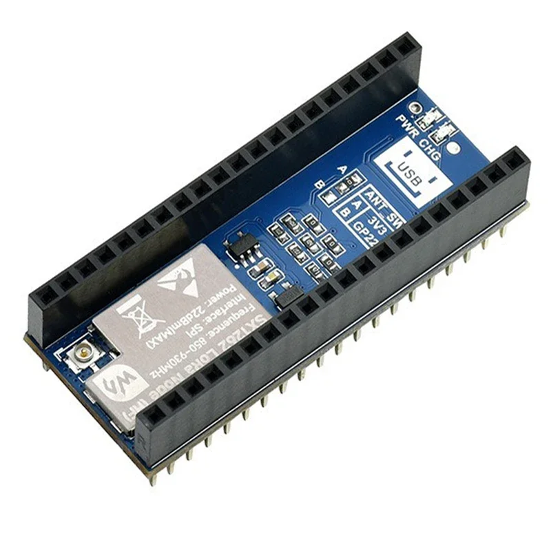 Placa de expansión de nodo Raspberry Pi Pico LoRa, módulo SX1262, Pico-LoRa-SX1262-868M, Pico-LoRa-SX1262-433M, Pico-LoRa-SX1262-915M