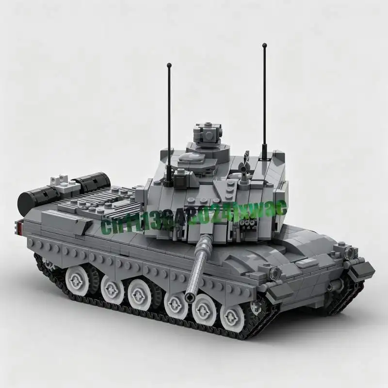 1112PCS Challenger 3 Main Battle Tank MOC Model Customization Puzzle Technical DIY Creative Assembly Educational Blocks Gifts