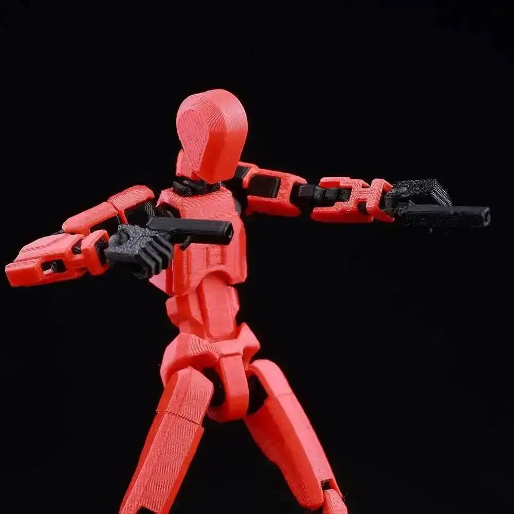 9L3D Gedruckte Lucky Dummy 13 Actionfiguren Titan13 Bewegliche Verwandlungs-Puppe Spielzeug für Eltern-Kind-Spiele – Detail 4