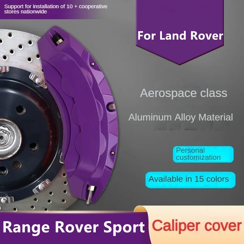 

For Land Rover Range Rover Sport Aluminum Car Brake Caliper Cover 3.0 5.0 SC V6 SE 2.0 GTDi HSE SDV6 HST SVR 2016-2018
