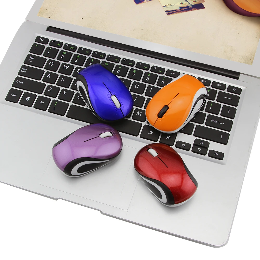 Mini Wireless Kid Slient Scroll Maus Nette Optische Tragbare Computer Gaming Kleine Schnurlose Mäuse Für PC Laptop Computer Kind Geschenk