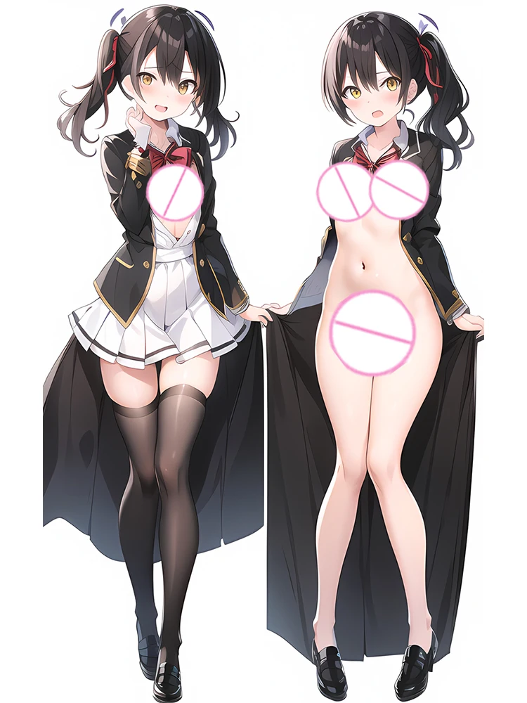 Dakimakura Anime Pillow Cover Komai Hasuki Double Sided Print 2Way Cushion Bedding Festival Gifts Gifts