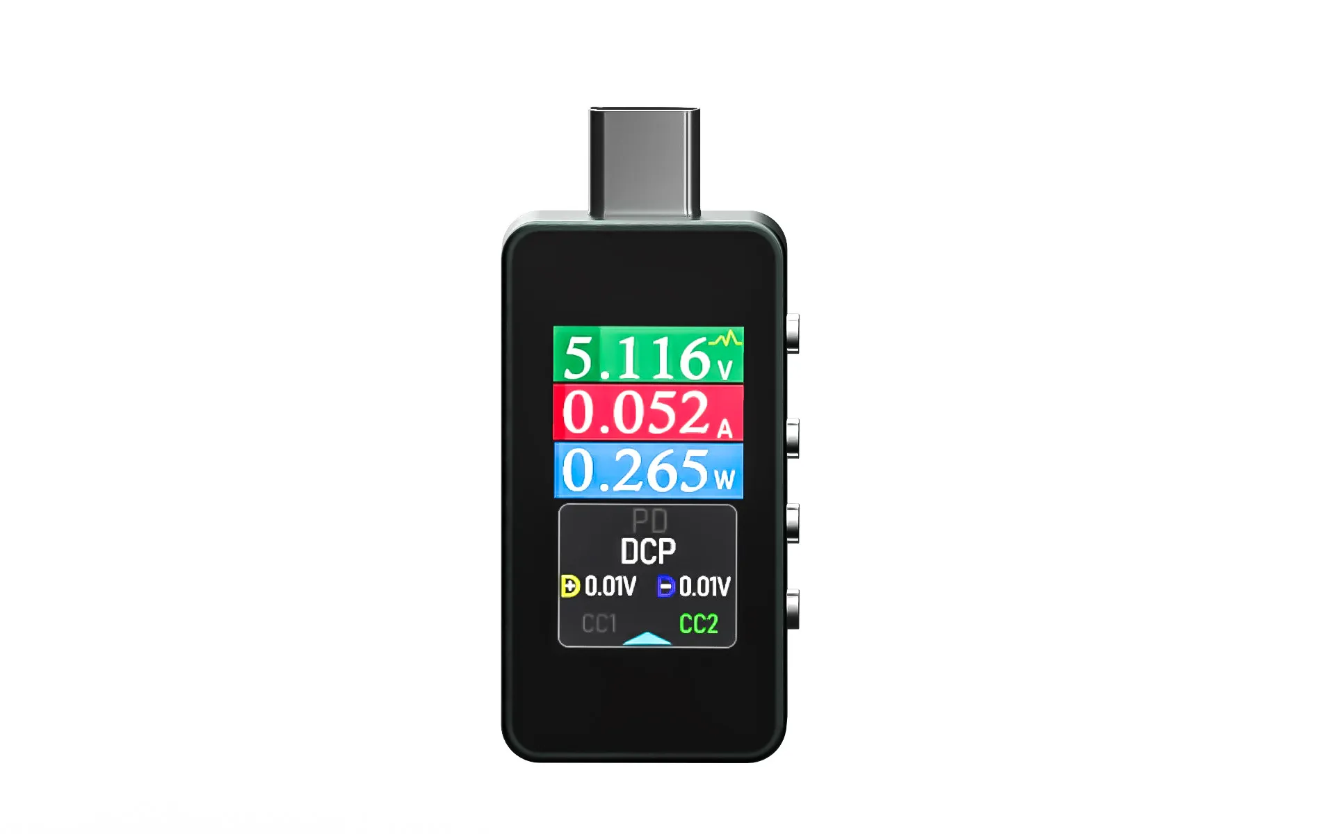 RK-C1 power meter color screen fast charging detector