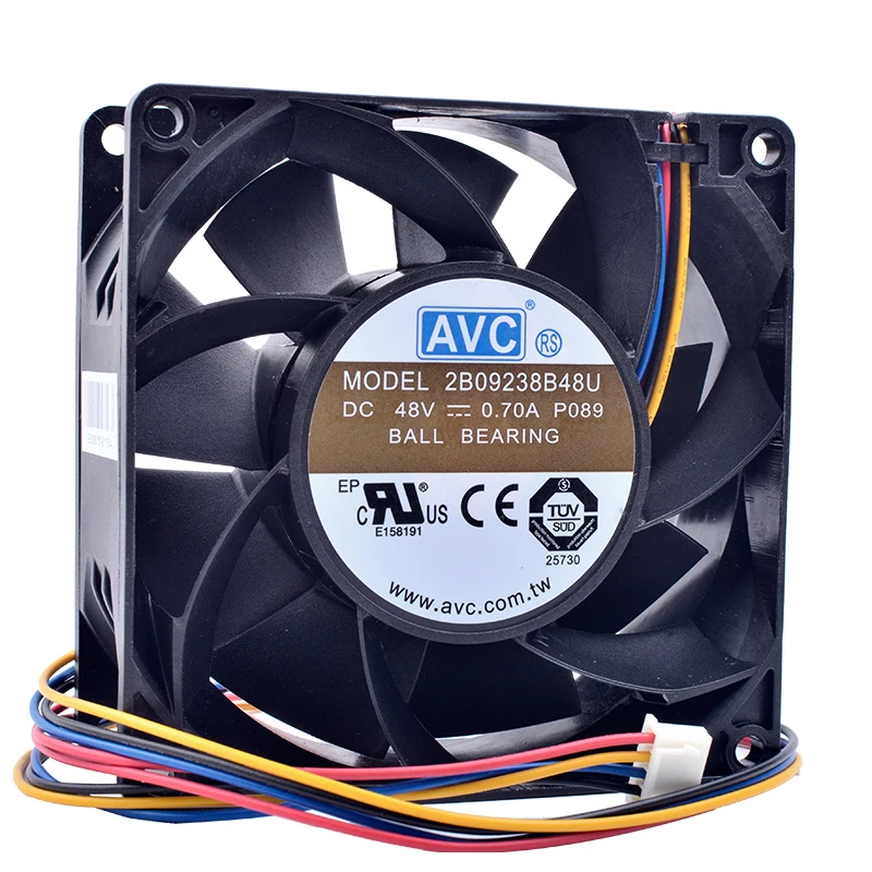 

New and original 2B09238B48U DC 48V 0.70A 9238 92x92x38mm High-end server inverter cooling fan