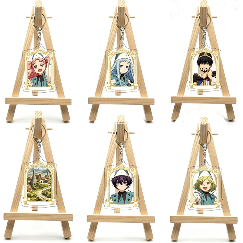 55MM Anime-Hexenhut Atelier ‌   Figur Koko Agatto•ākuromu Tetia Chifley Richeritto Acryl-Schlüsselanhänger Niedliche Exquisite Geschenke