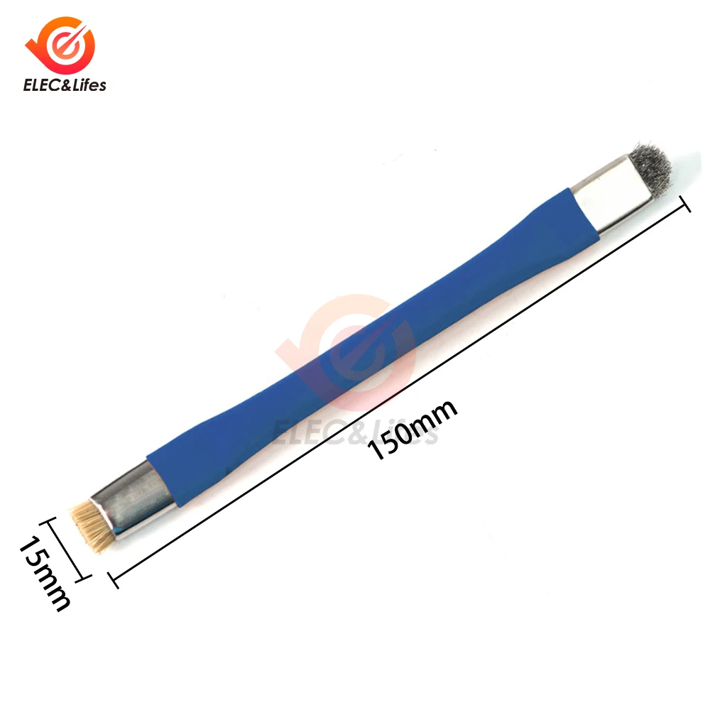 Anti-Static Safe Brush Motherboard PCB Cleaning Brush for Mobile Phone Repair Tools Kit Double Head Convenience