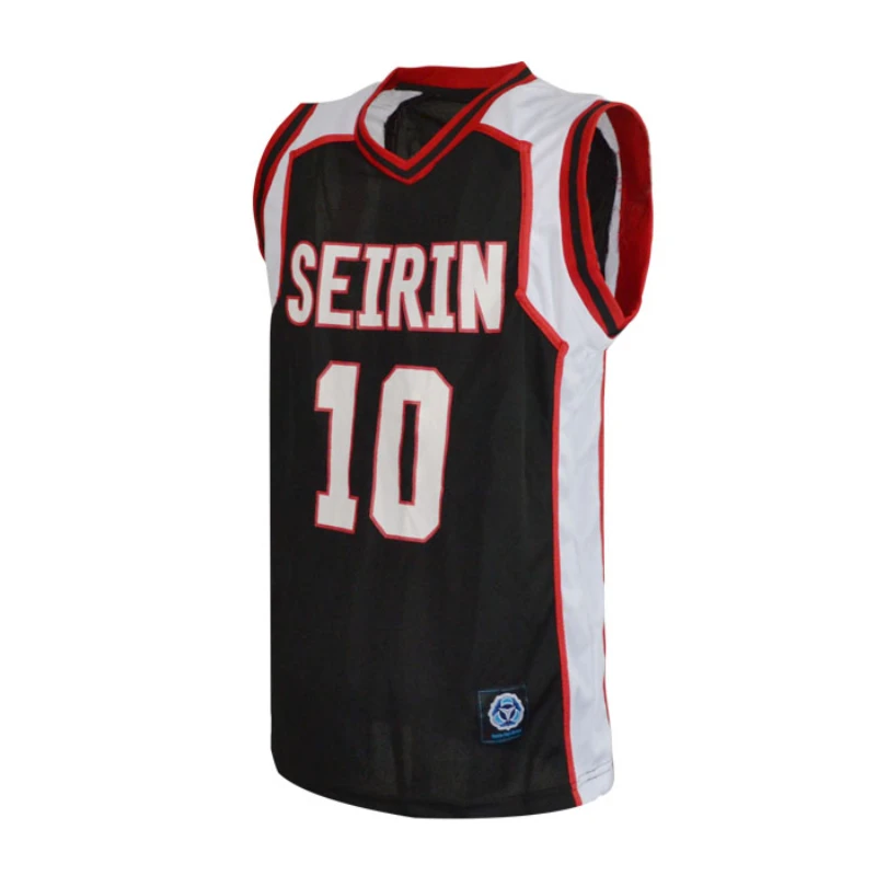 

Anime Kuroko Tetsuya No Basuke SEIRIN Kagami Taiga Tsuchida Satoshi Hyuga Costume Basketball 10 11 Jersey Cosplay Tshirt Costume