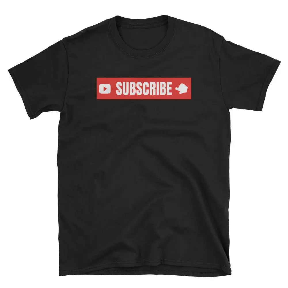 Subscribe Play Button Click Youtube Vlog Viral  T Shirt