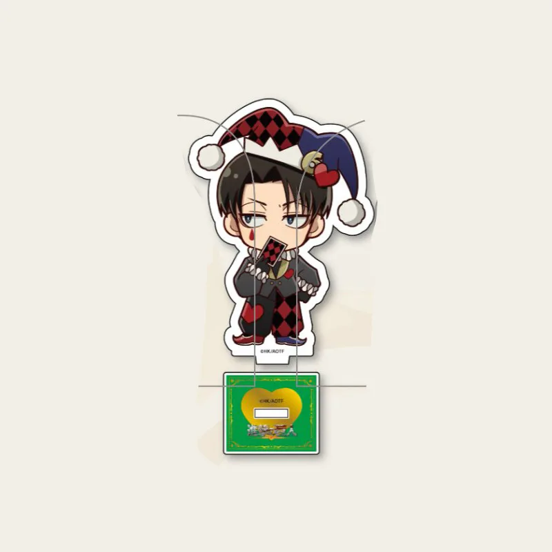 7 cm/2.76 pollici Attacco su Titano Principessa Caffè Circo Acrilico Stand Anime Periferico Desktop Display Ornamenti Regalo Di Compleanno per Il Ragazzo