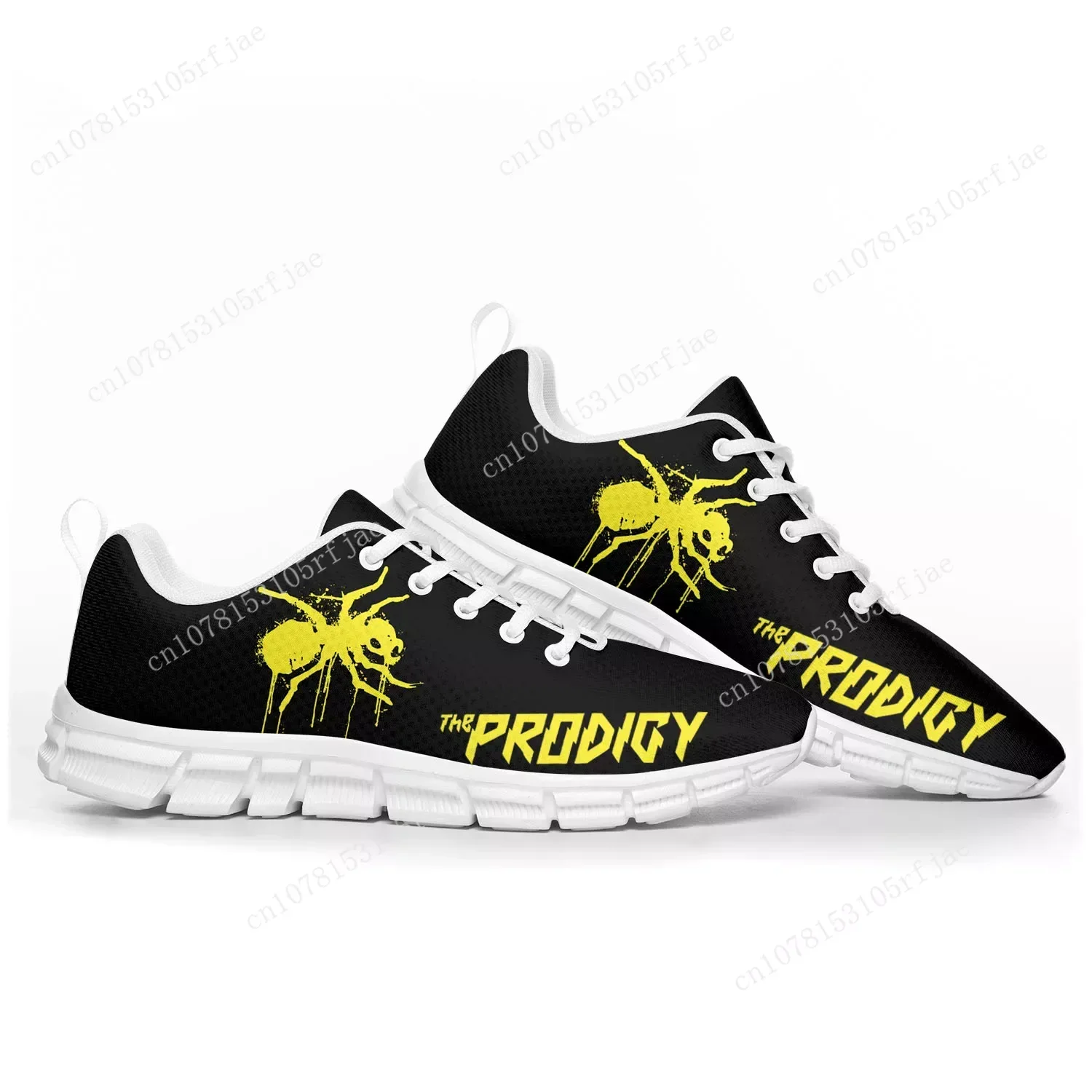 The Prodigy Rock Band Pop Sportschuhe Herren Damen Teenager Sneakers Casual Custom Hochwertige Paar Schuhe Weiß