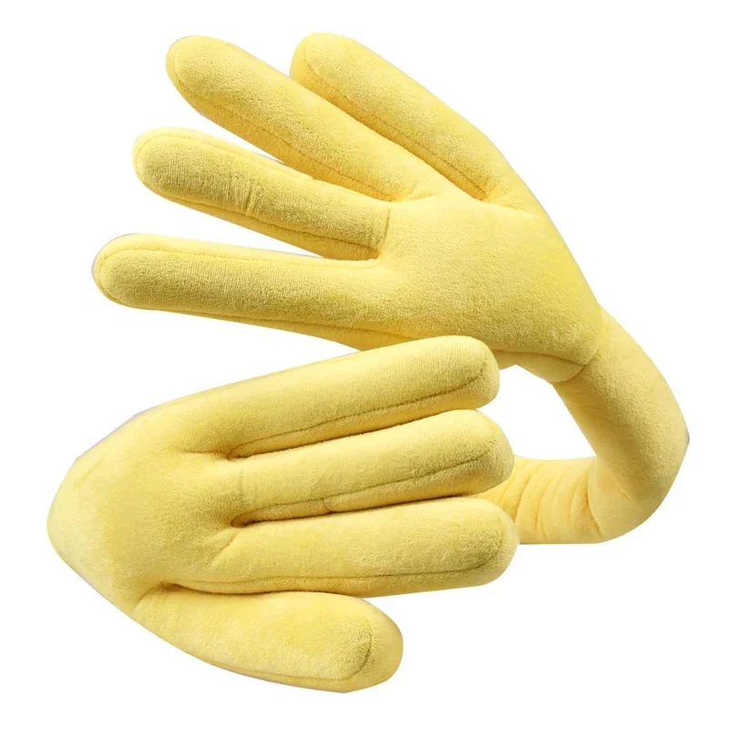 

Creative Soft Hand Shape Travel Pillow Adjustable Bends Neck Support Pillow for Airplane Car Office Nap Pillows Home Decor