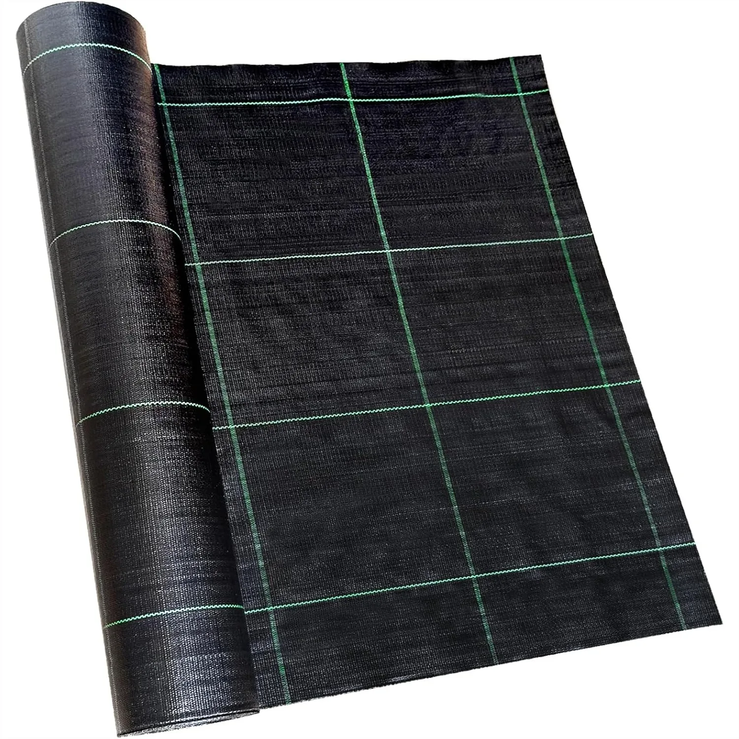 Heavy Duty Landscape Fabric 6ft x 100ft with Grid for Weed Control