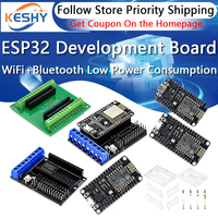 ESP32 Development Board WiFi+Bluetooth Ultra-Low Power Consumption Dual Core ESP-32 ESP-32S ESP 32 Similar ESP8266