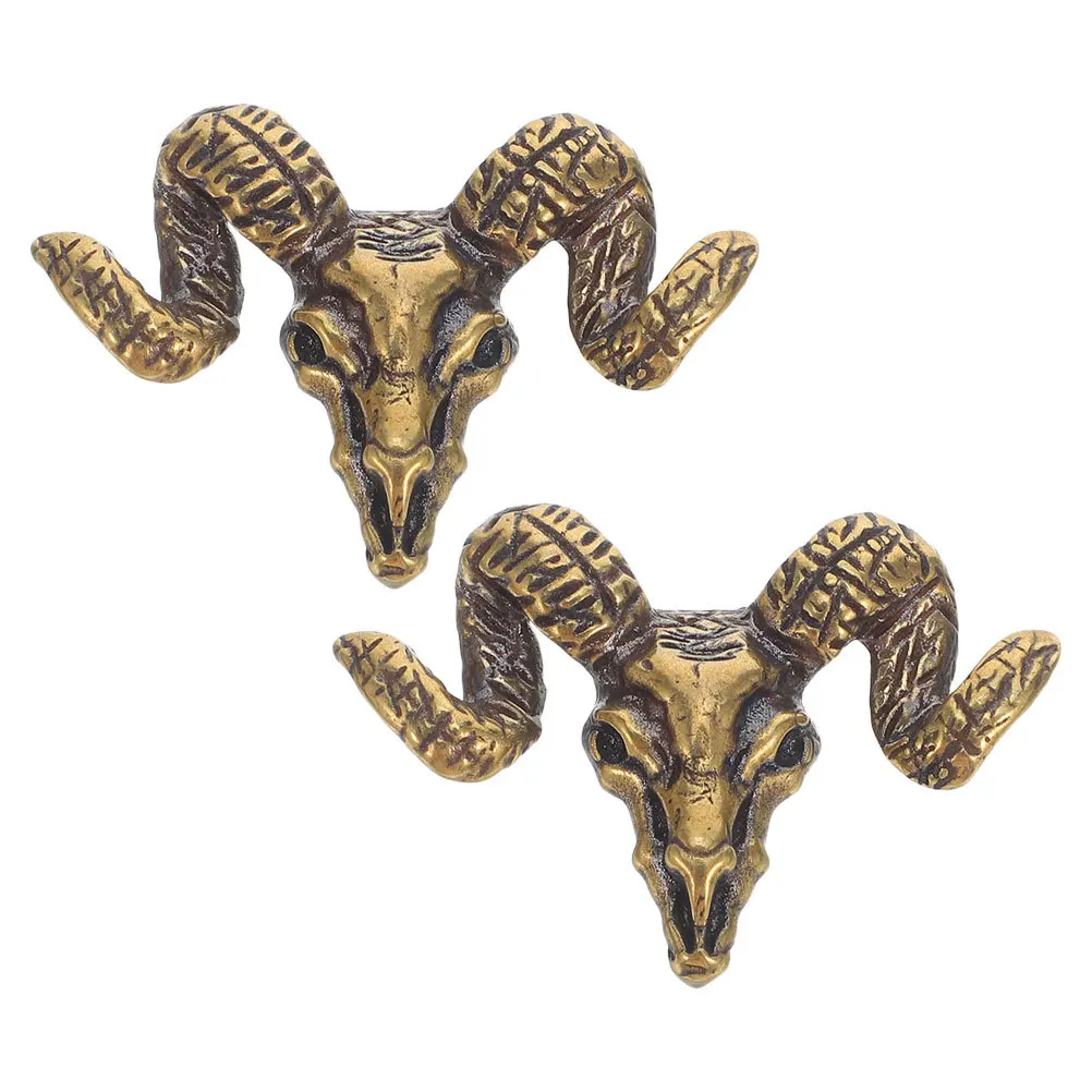 

2Pcs Brass Drawer Knobs Unique Animal Shape Cabinet Handles for Living Room Bedroom Vintage Metal Door Pulls Home Enhancement
