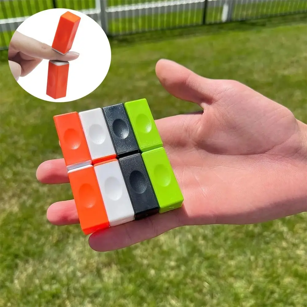 Fun Game Fidget Game Bounce Bricks Educational Adults Anxiety Magnetic Building Blocks Infinity Cube