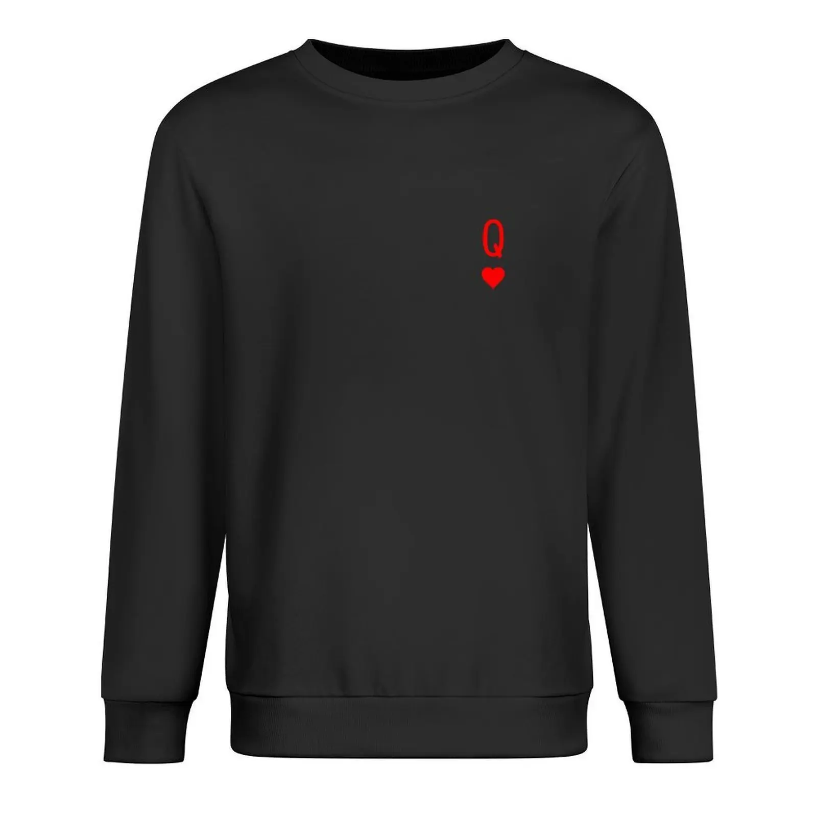 

Queen of hearts - Century gothic style (red and black edition) Pullover blouse men wear men's clothes graphic sweatshirts