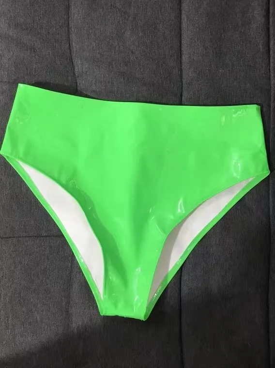 لامعة براءات الاختراع والجلود يتعرض الأرداف عالية الخصر السراويل ملهى ليلي بار GOGO المغني الرصاص الرقص DS الأداء بانت مثير النساء