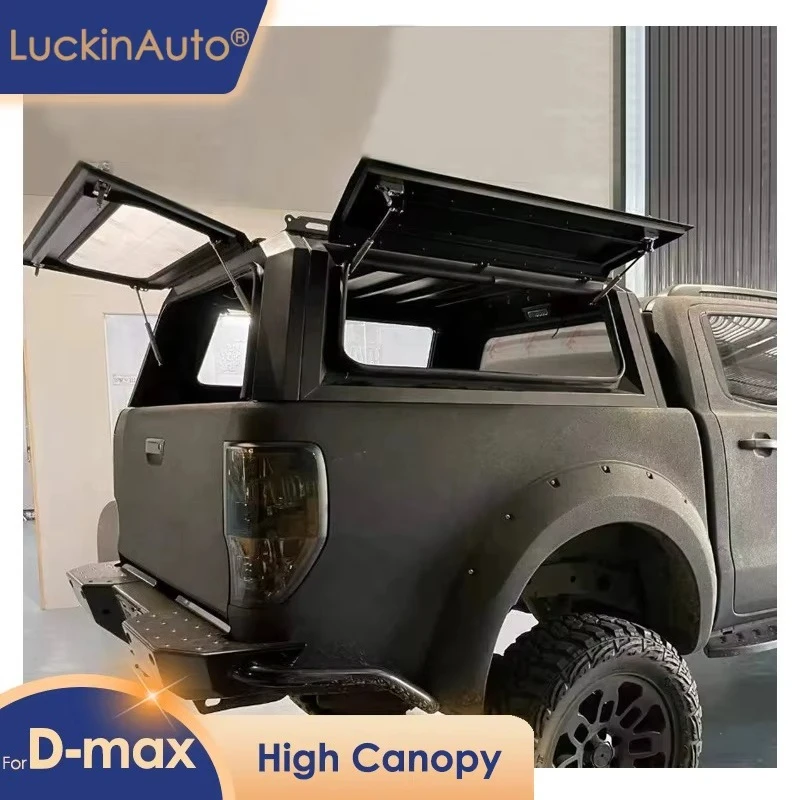 Luckin Auto Steel Canopy for D-MAX Hardtop Topper Canopy for D-MAX Pickup Truck Aluminum High Canopy