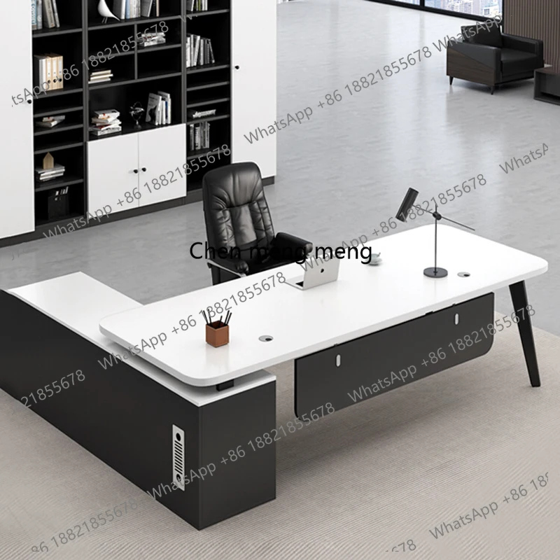 Lshaped Cheap Office Desk Storage Crafts Design Cute Organizers Reception Office Desk Nordic Mesa Ordenador Home Decoration