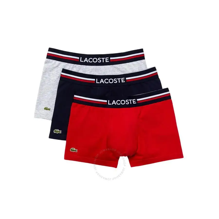 Lacoste | Stretch Cotton 3-pack Boxer Briefs