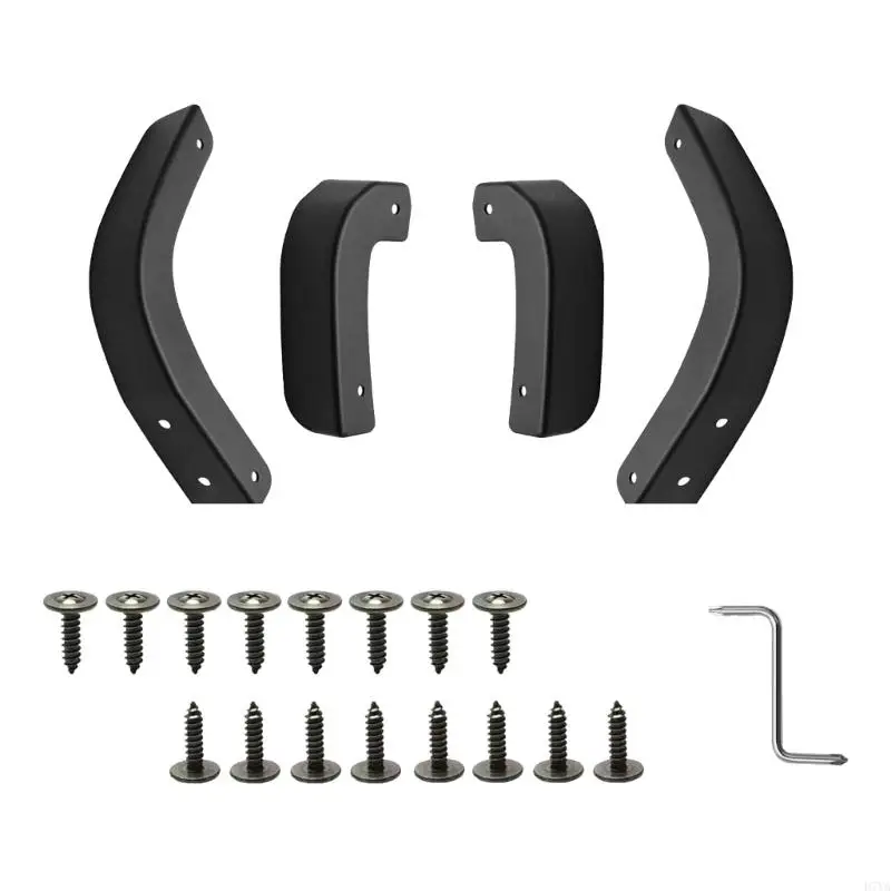 

Protective Guard for Vehicle Doors Blocks Water Mud and Stone with Discreet Low Profile Design Enhancing Appearance D7YA