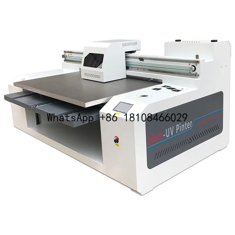 6090 6 Color Inkjet Printer UV Printing Machine A1 Flatbed UV Printer