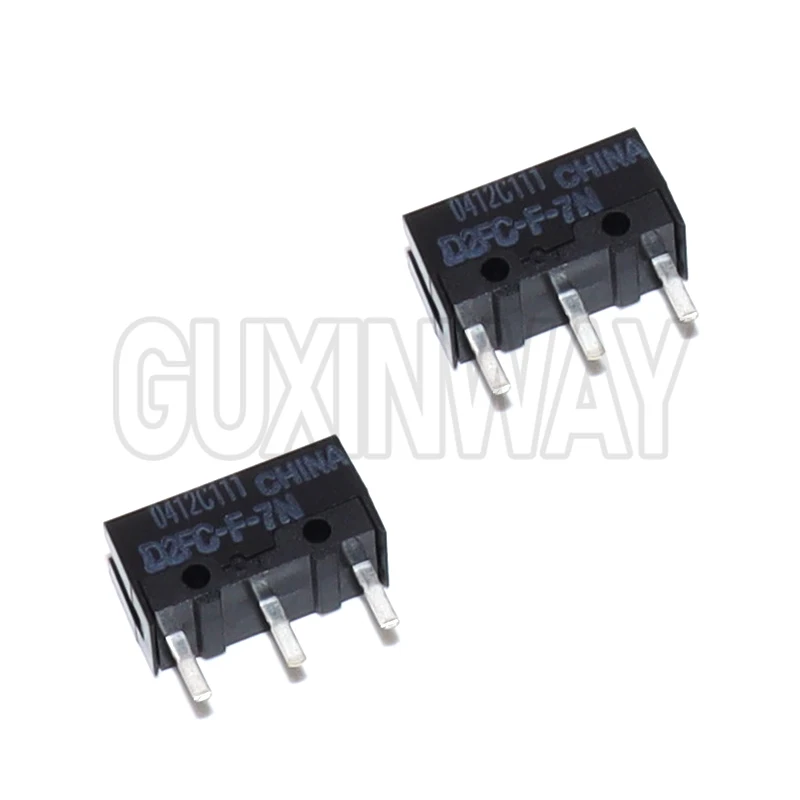 5 PCS D2FC-E-7N D2FC Novo Micro Interruptor de Mouse Autêntico D2FC-F-7N Botão de Mouse Fretting