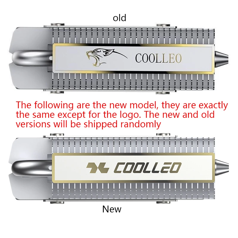 COOLLEO HR-09 M.2 2280 SSD dissipateur thermique entièrement galvanisé soudage par refusion AGHP HeatPipe 2280 NVMe SSD refroidisseur