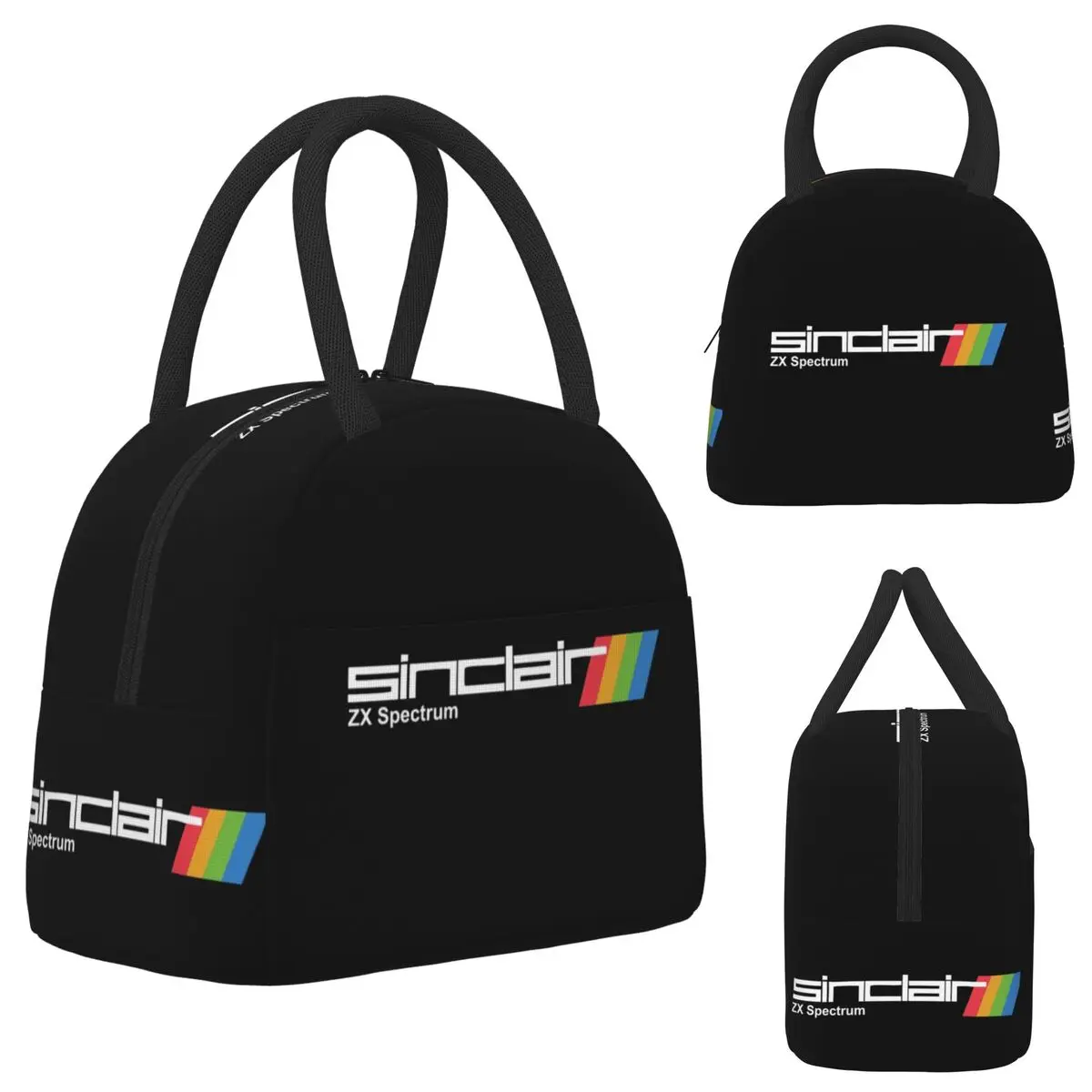 Bolsa térmica para el almuerzo ZX Spectrum para mujer, caja térmica para oficina, caja térmica para alimentos, contenedor a prueba de fugas
