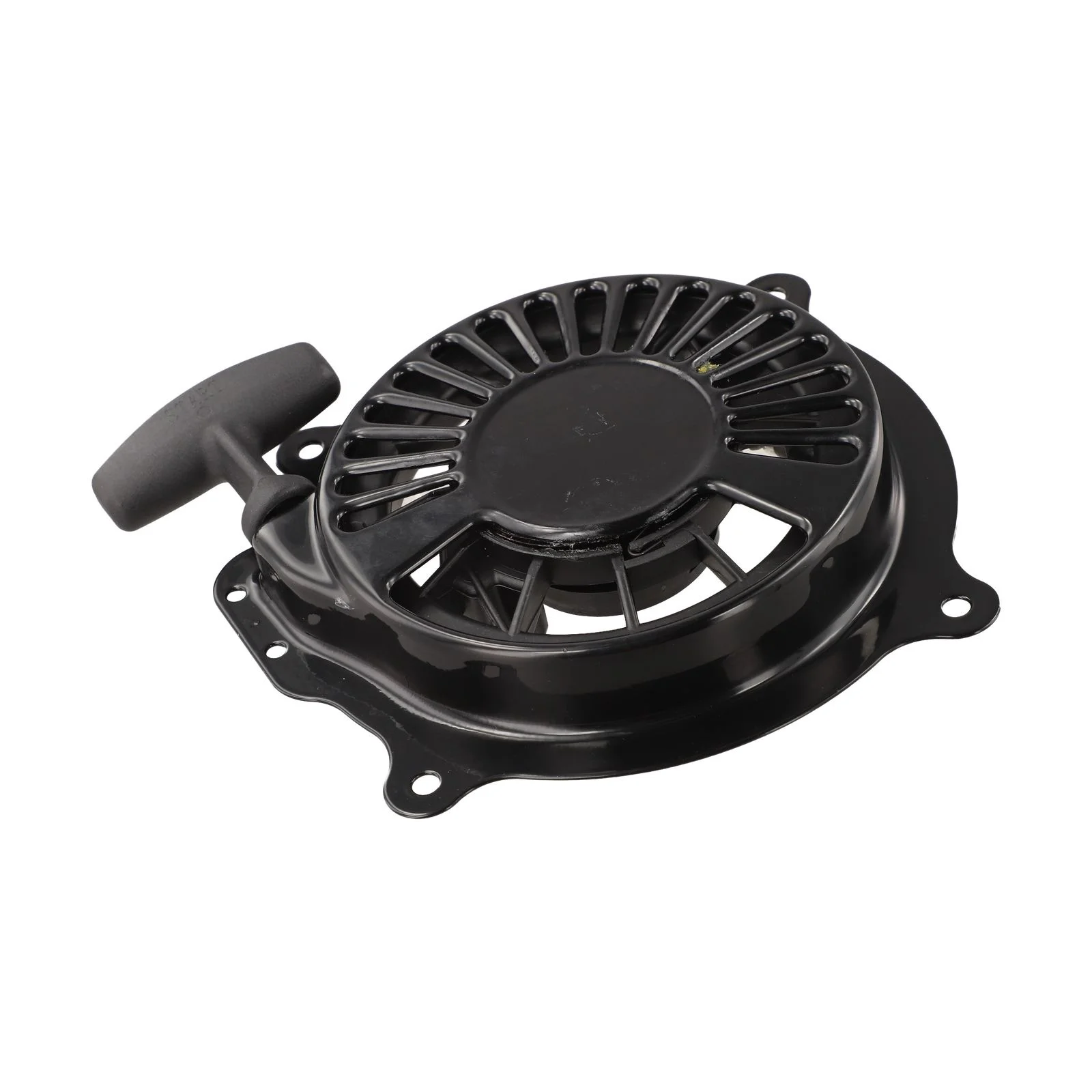 Starter Assembly Recoil Pull Starter Generator Repair Black Easy To Install Generator Parts Enhanced Performance