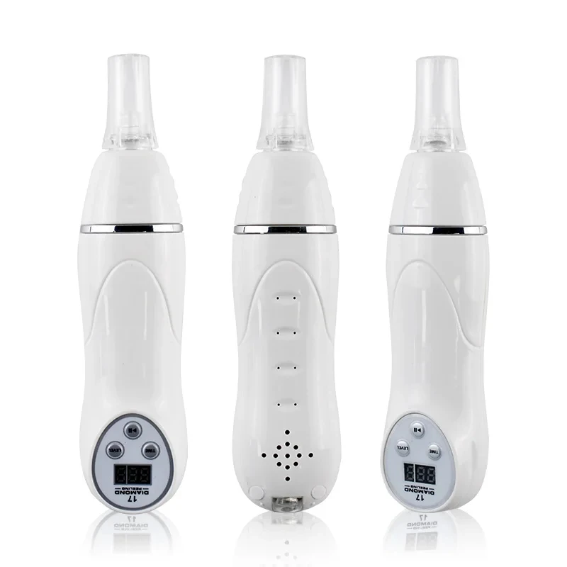 

Customizable Multifunctional Diamond Microdermabrasion Machine Vacuum Facial Pore Cleaner with Filters Tips Bags Home